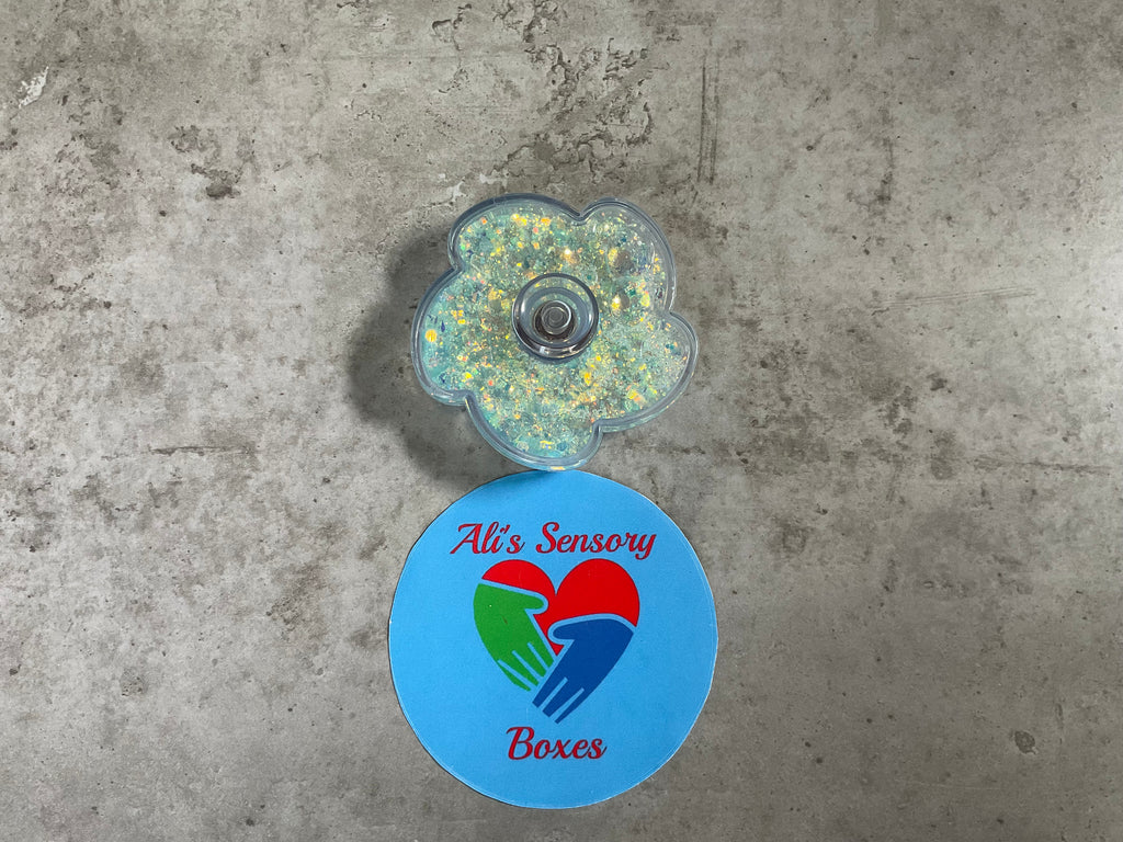Liquid Glitter Fidget Spinner