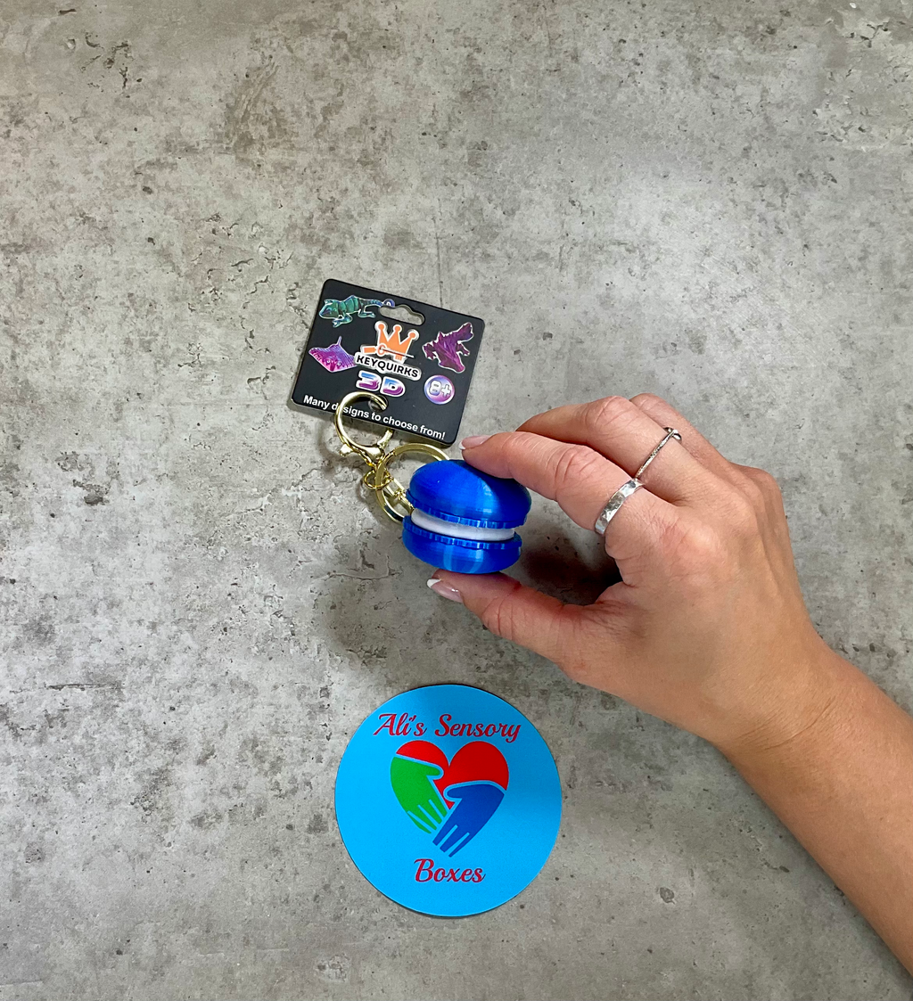 3D Macaroon Fidget Clicker