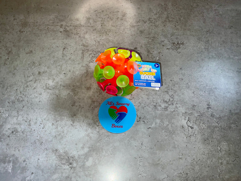 Large Light Up Suction Ball