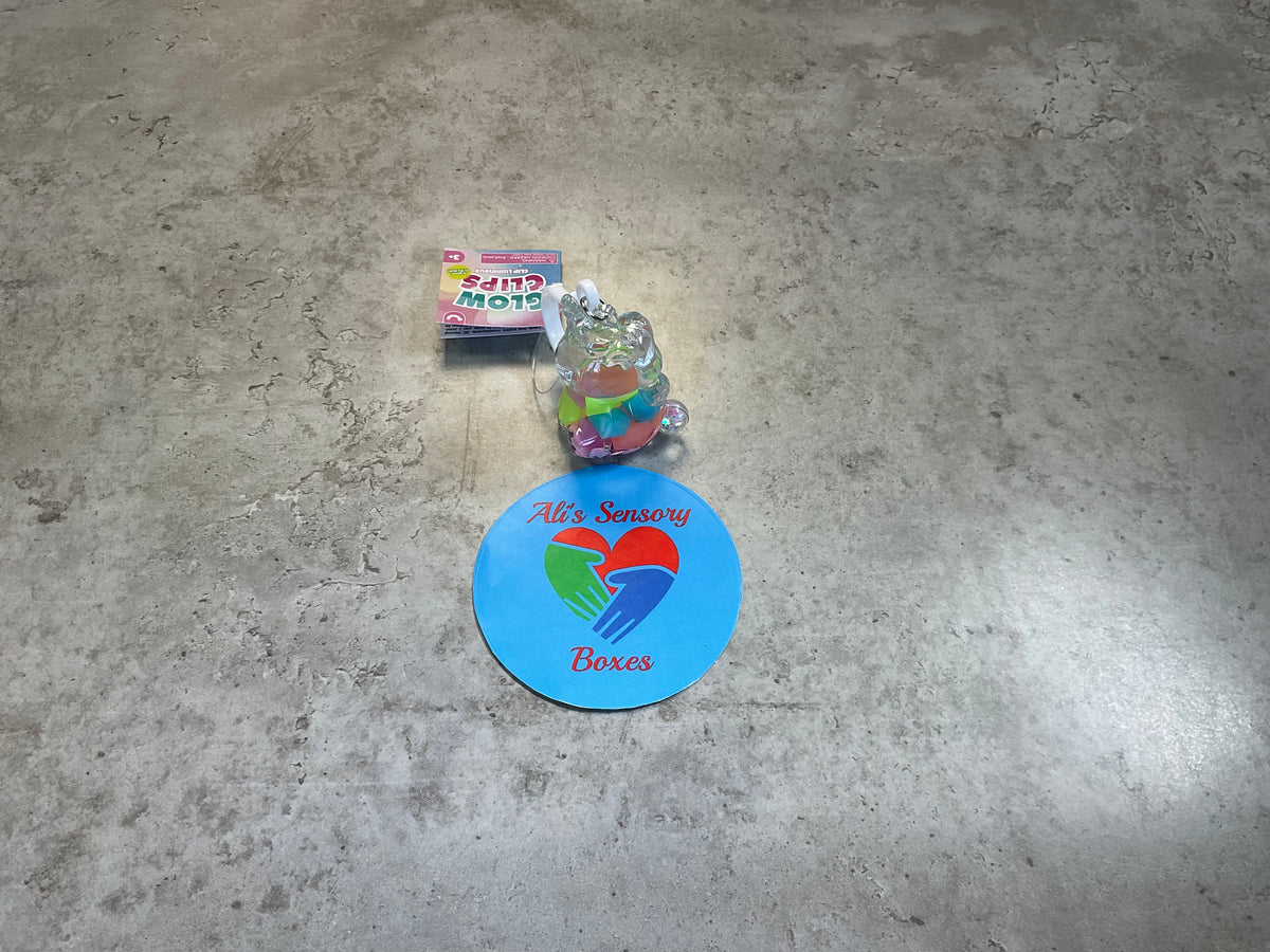 Glow in the dark Sensory Keychain
