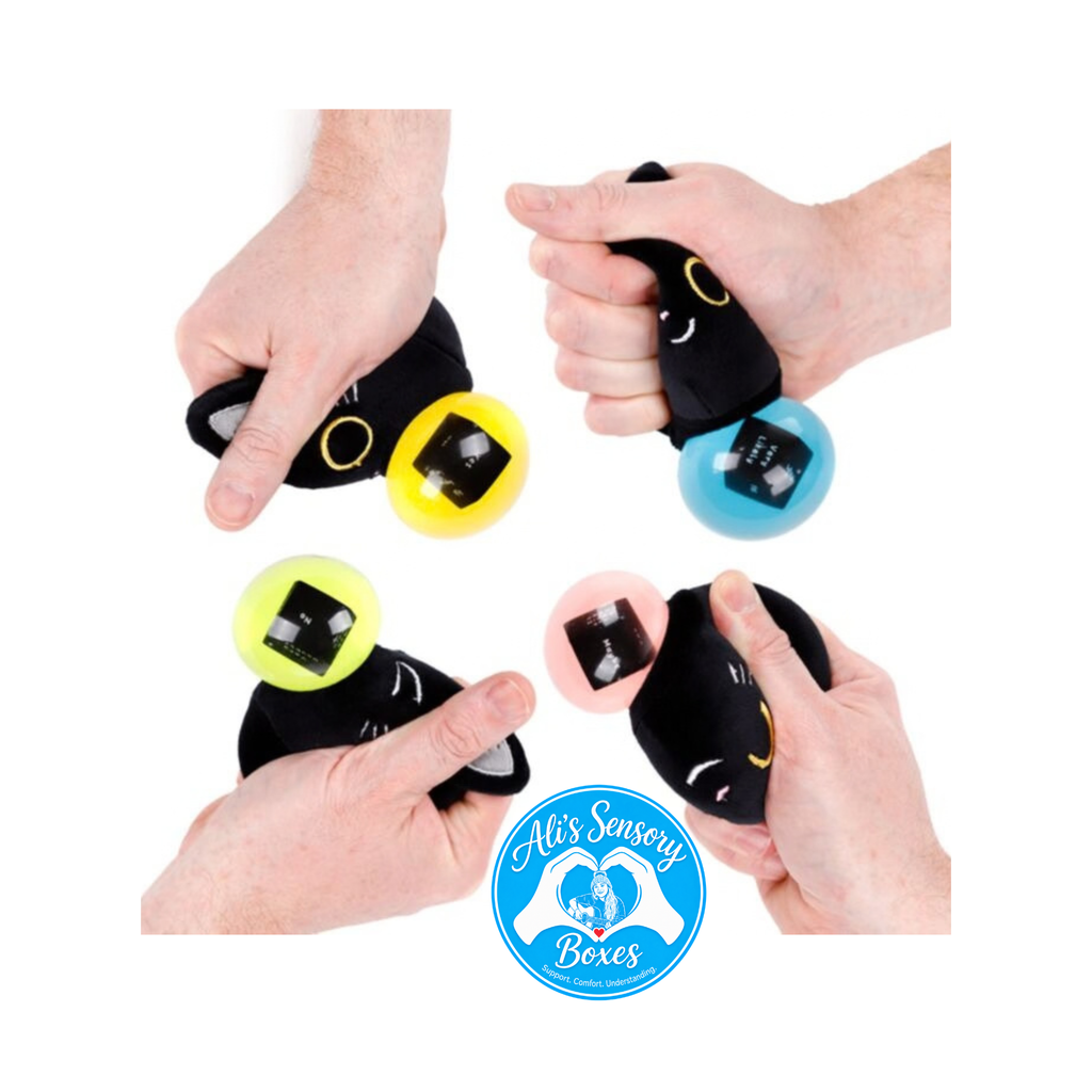 Squeezy Lucky Fortune Teller Black Cat