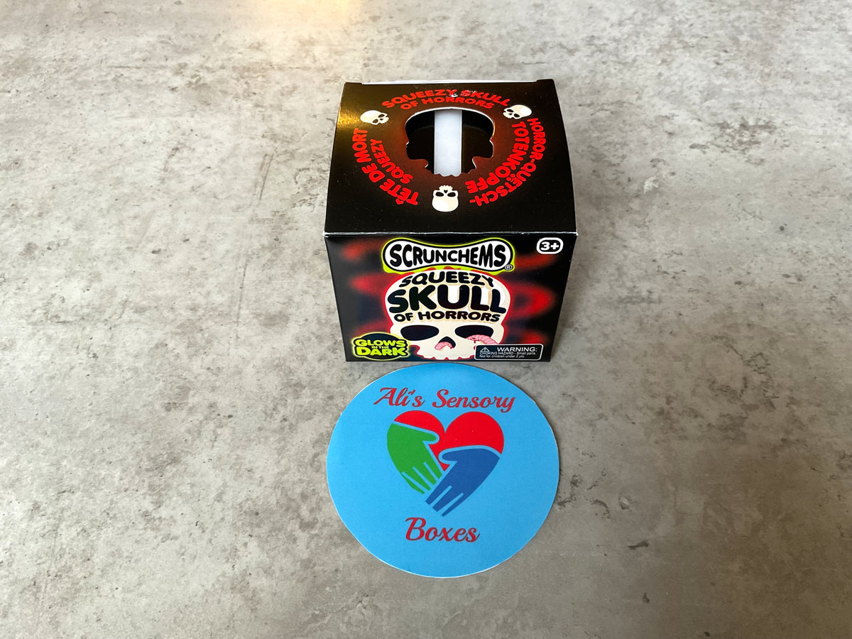 Scrunchems Squeezy Skull of Horrors
