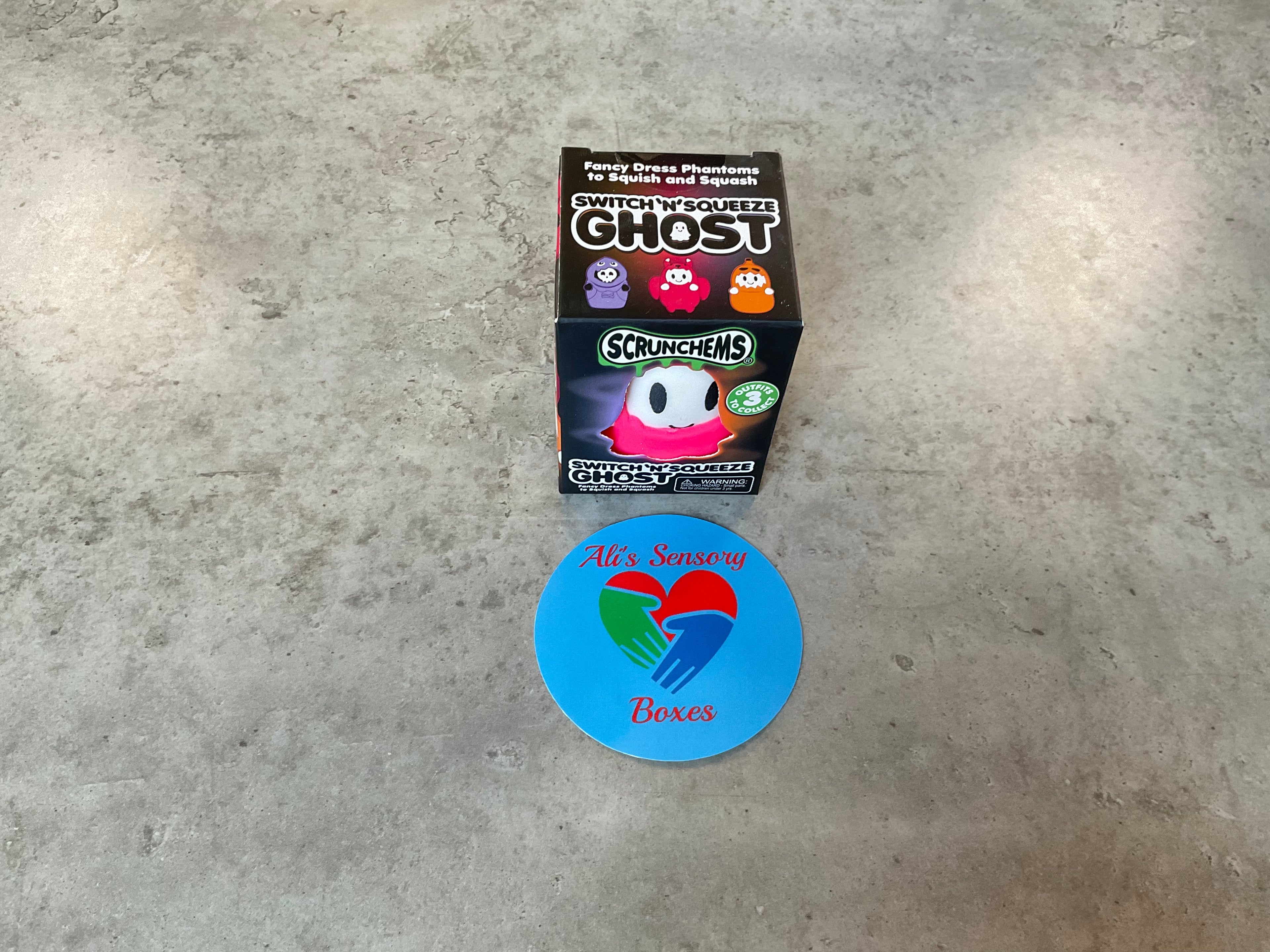 Scrunchems Switch n Squeeze Ghost