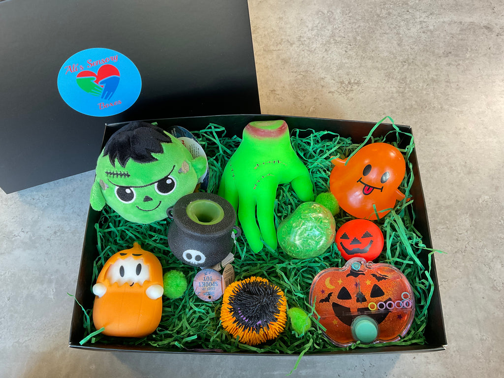 Large Halloween Sensory Box