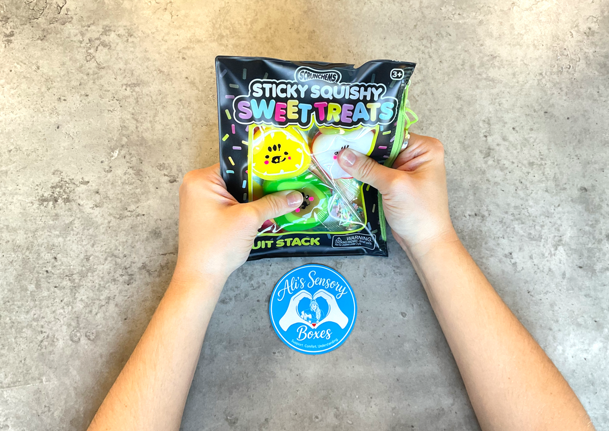 Scrunchems Sweet Treats Sticky Squishy Fruit Stack