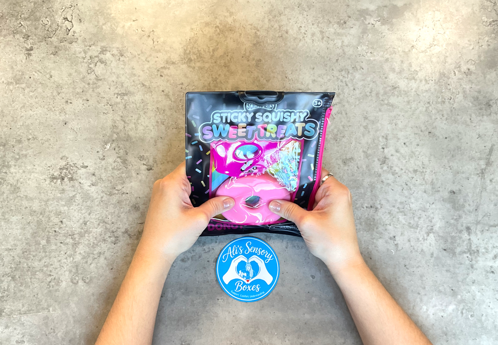 Scrunchems Sweet Treats Sticky Squishy Donut