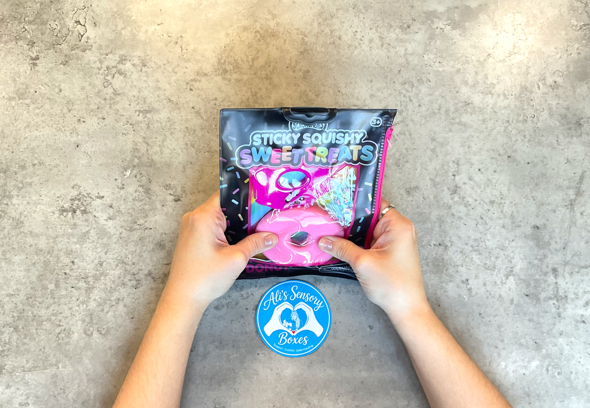 Scrunchems Sweet Treats Sticky Squishy Donut