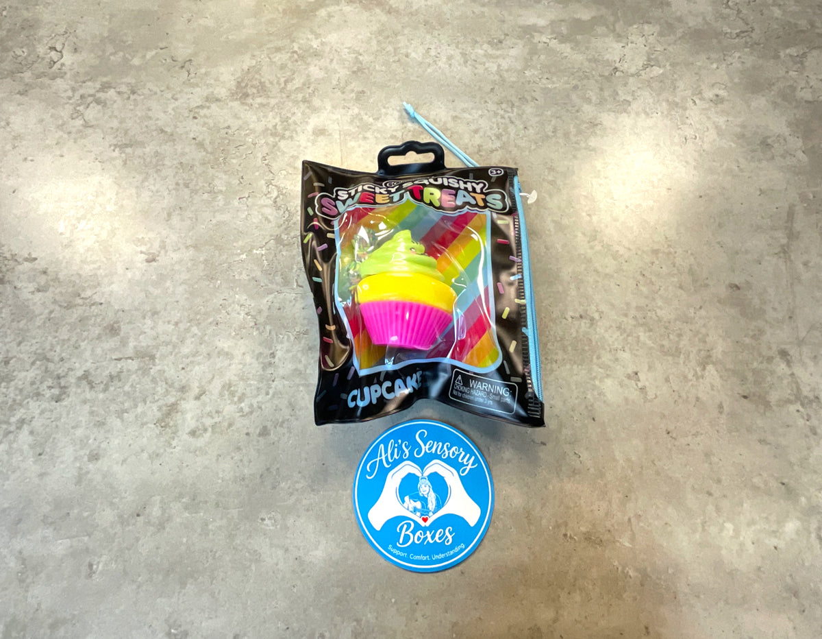 Scrunchems Sweet Treats Sticky Squishy Cupcake