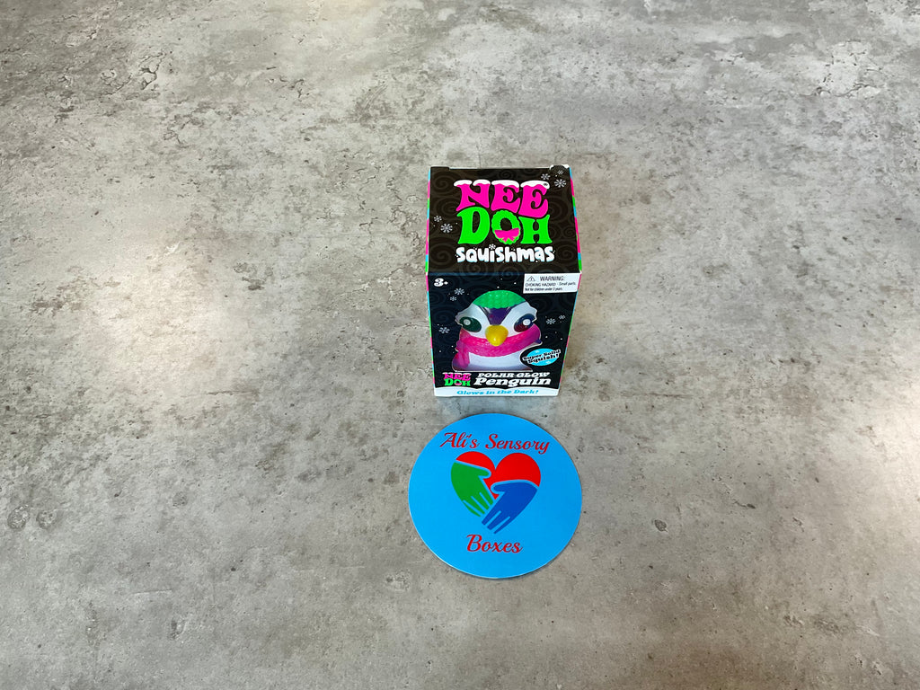 NeeDoh Polar Glow Penguin (NEW)