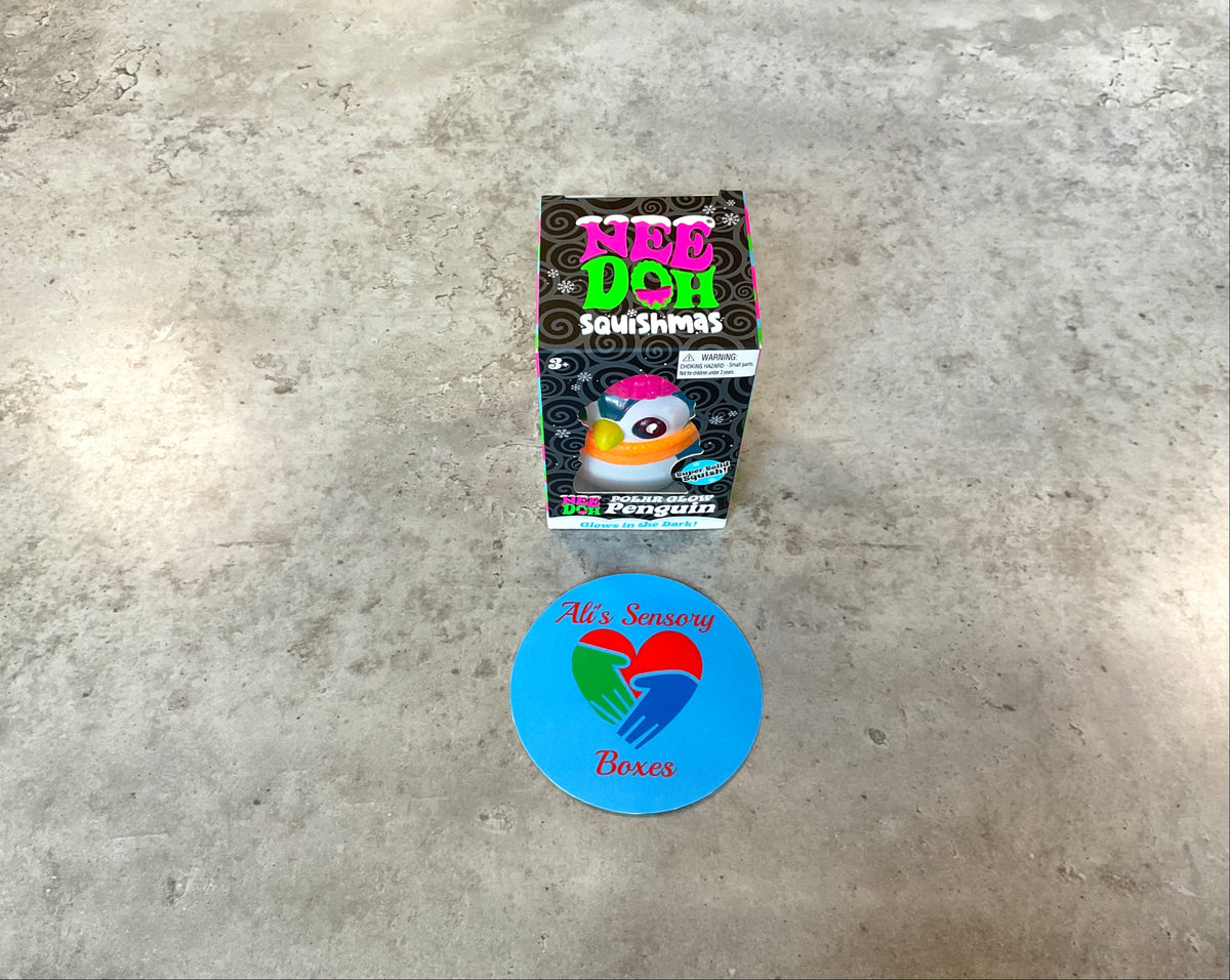 NeeDoh Polar Glow Penguin (NEW)