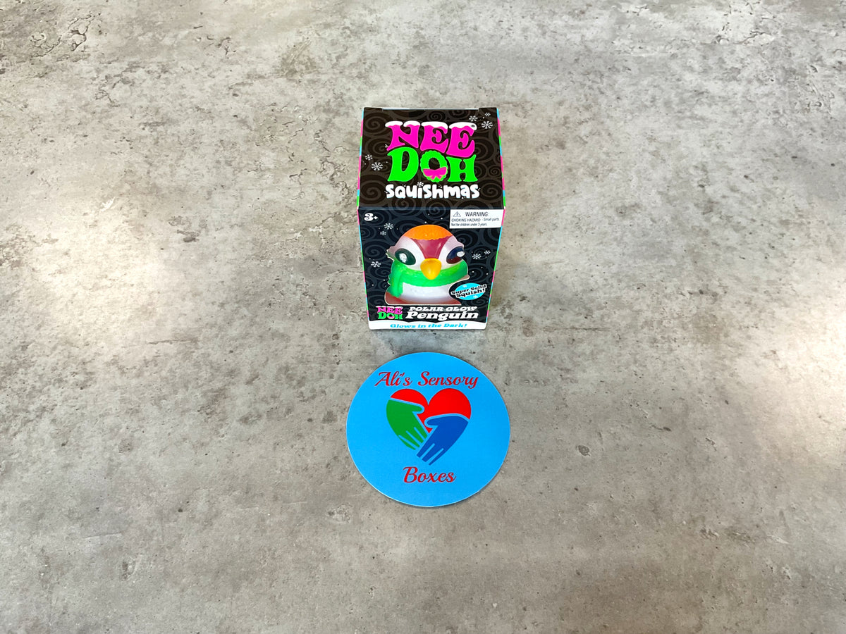 NeeDoh Polar Glow Penguin (NEW)