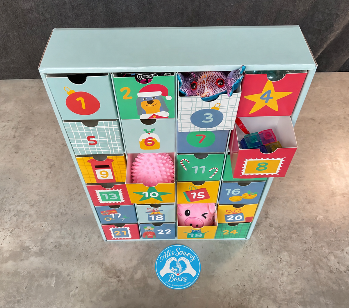 Personalised Fidget Advent Calendar