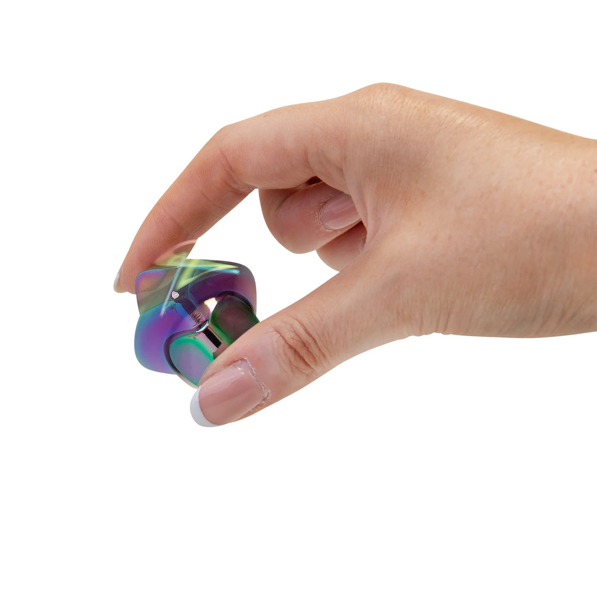 Fidgix Metallic Spinning Cube